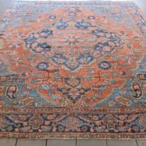 Image of Bakshaish Floral Medallion Carpet